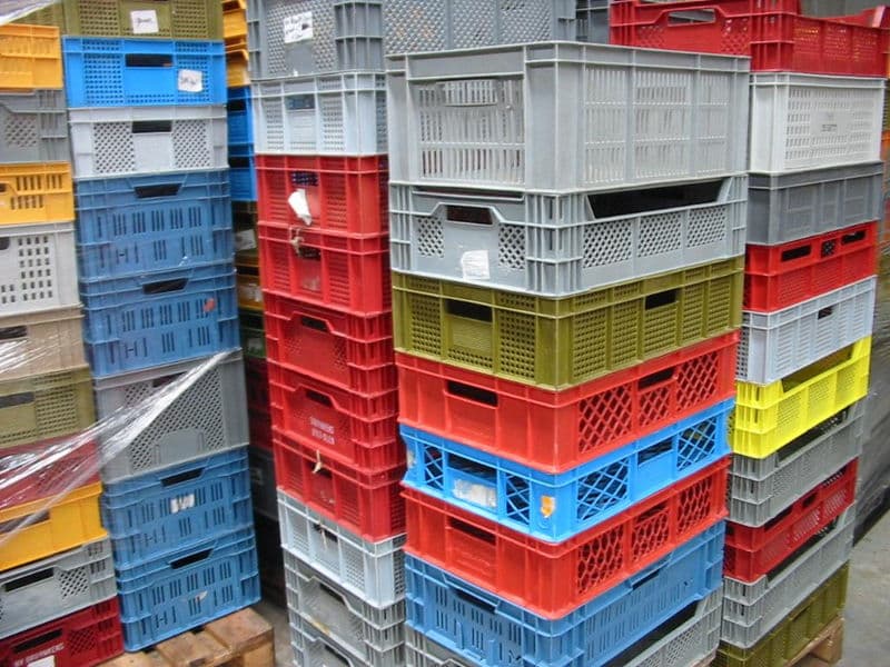 hdpe plastic crates
